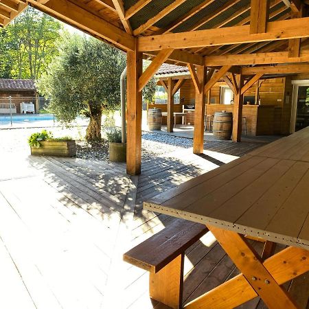 Ensemble De 3 Villas Avec Piscine Chauffee, Esprit Detente Sanguinet Exterior foto