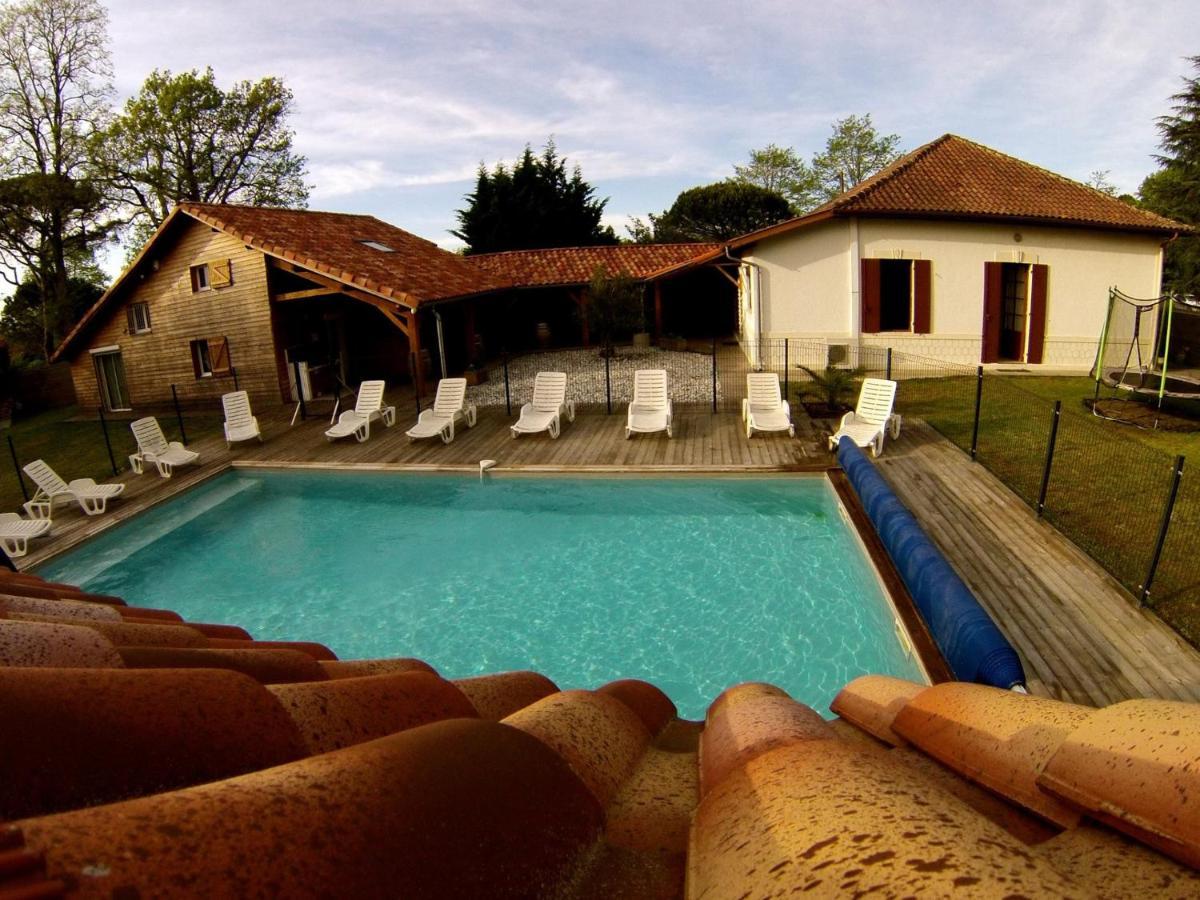 Ensemble De 3 Villas Avec Piscine Chauffee, Esprit Detente Sanguinet Exterior foto