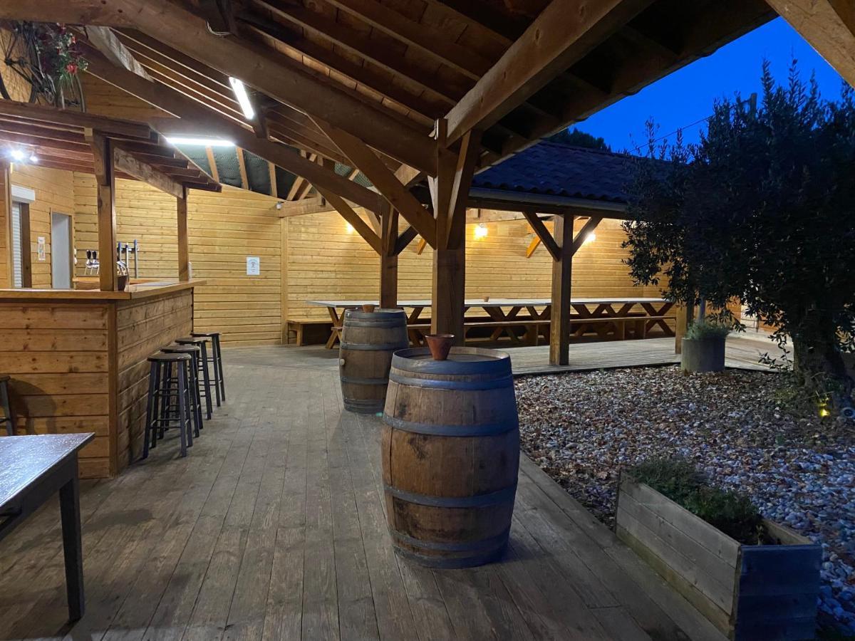 Ensemble De 3 Villas Avec Piscine Chauffee, Esprit Detente Sanguinet Exterior foto