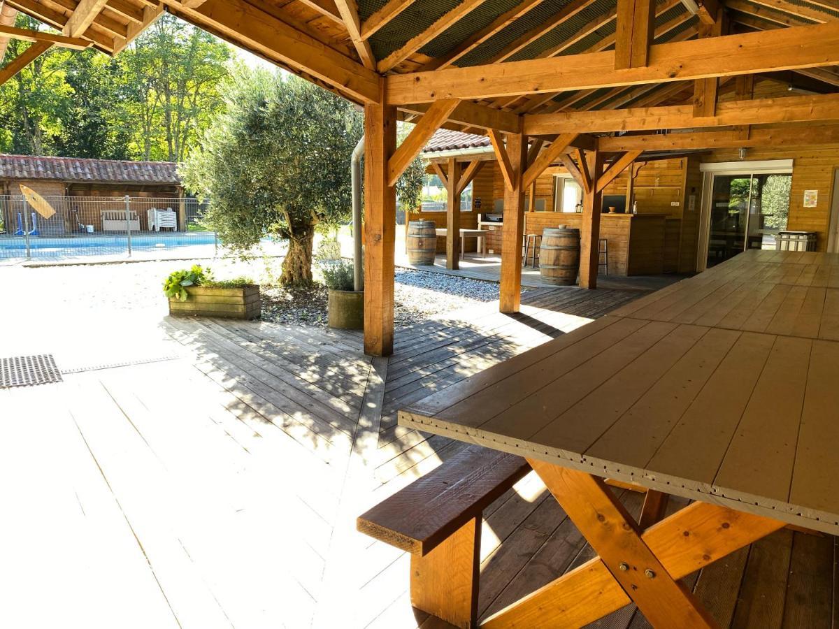 Ensemble De 3 Villas Avec Piscine Chauffee, Esprit Detente Sanguinet Exterior foto